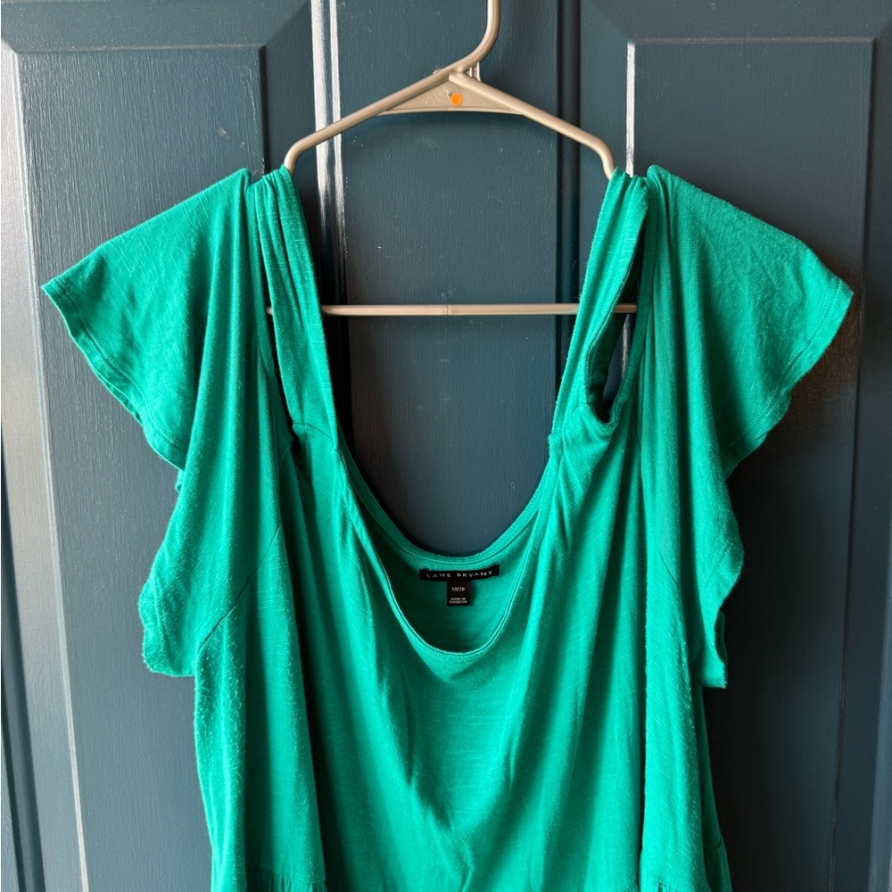 Lane Bryant Teal Women's Blouse